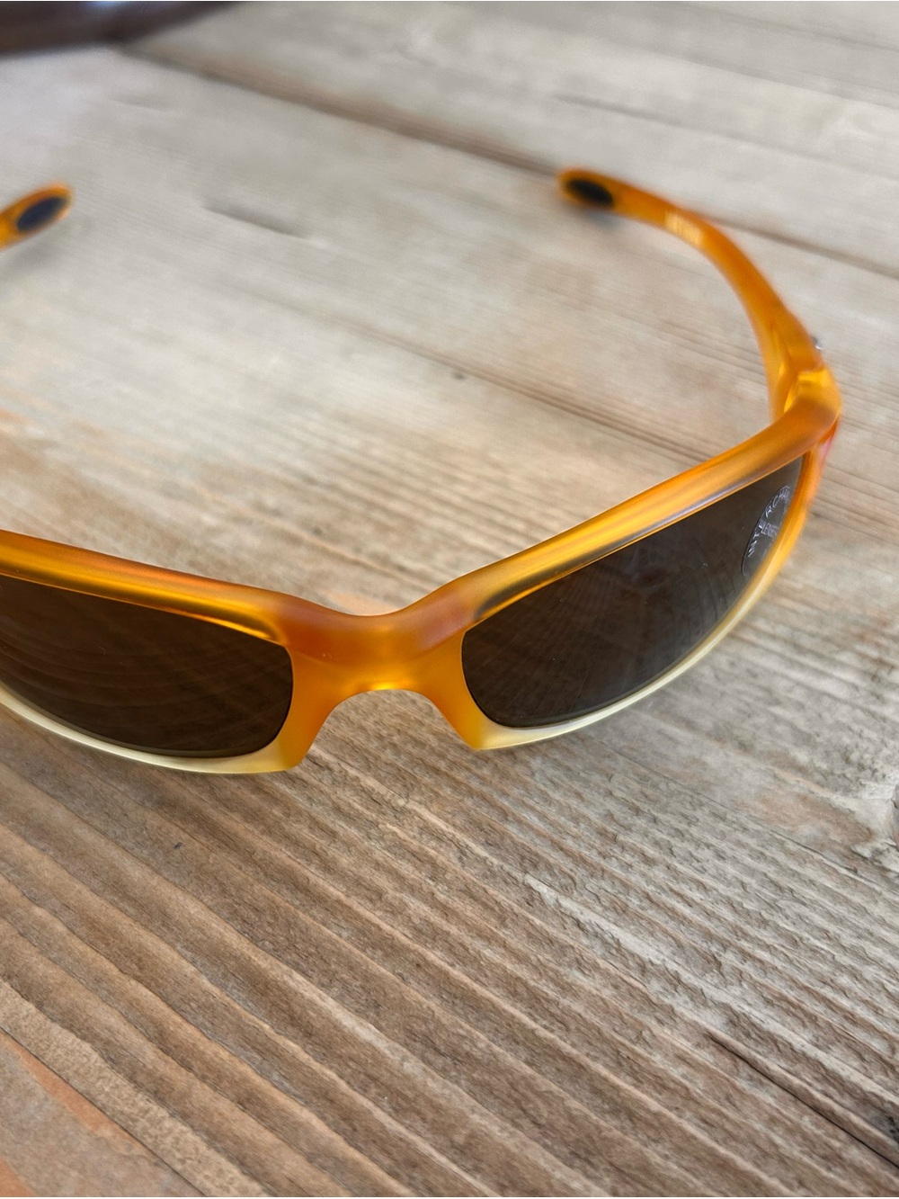 SPY Men's Amber Frame Sunglasses with Red & Silver Interchangeable Lenses - Picture 2 of 16